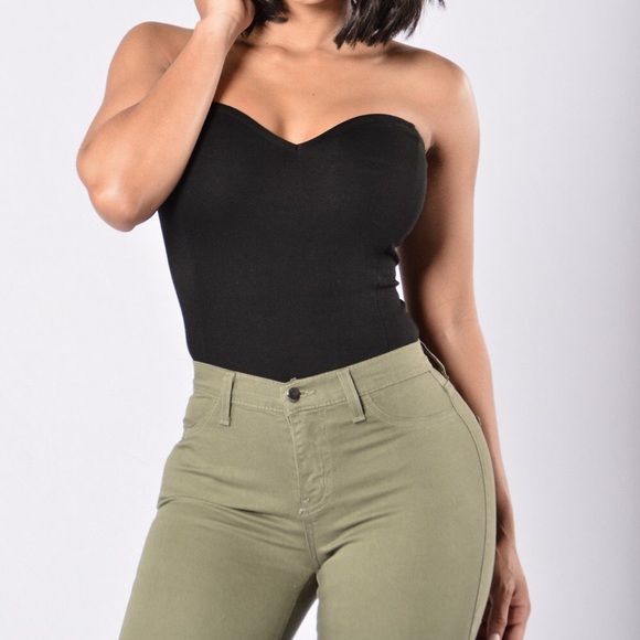 Fashion Nova Tops - Black Bodysuit - Fashion Nova